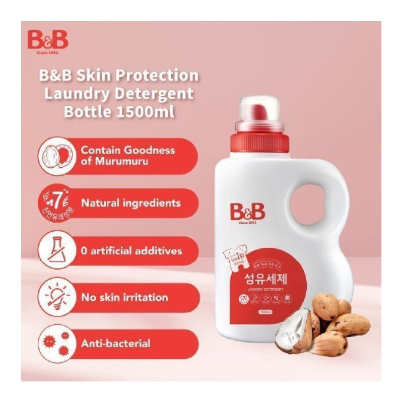 B&B Laundry Detergent for Baby 1500ml