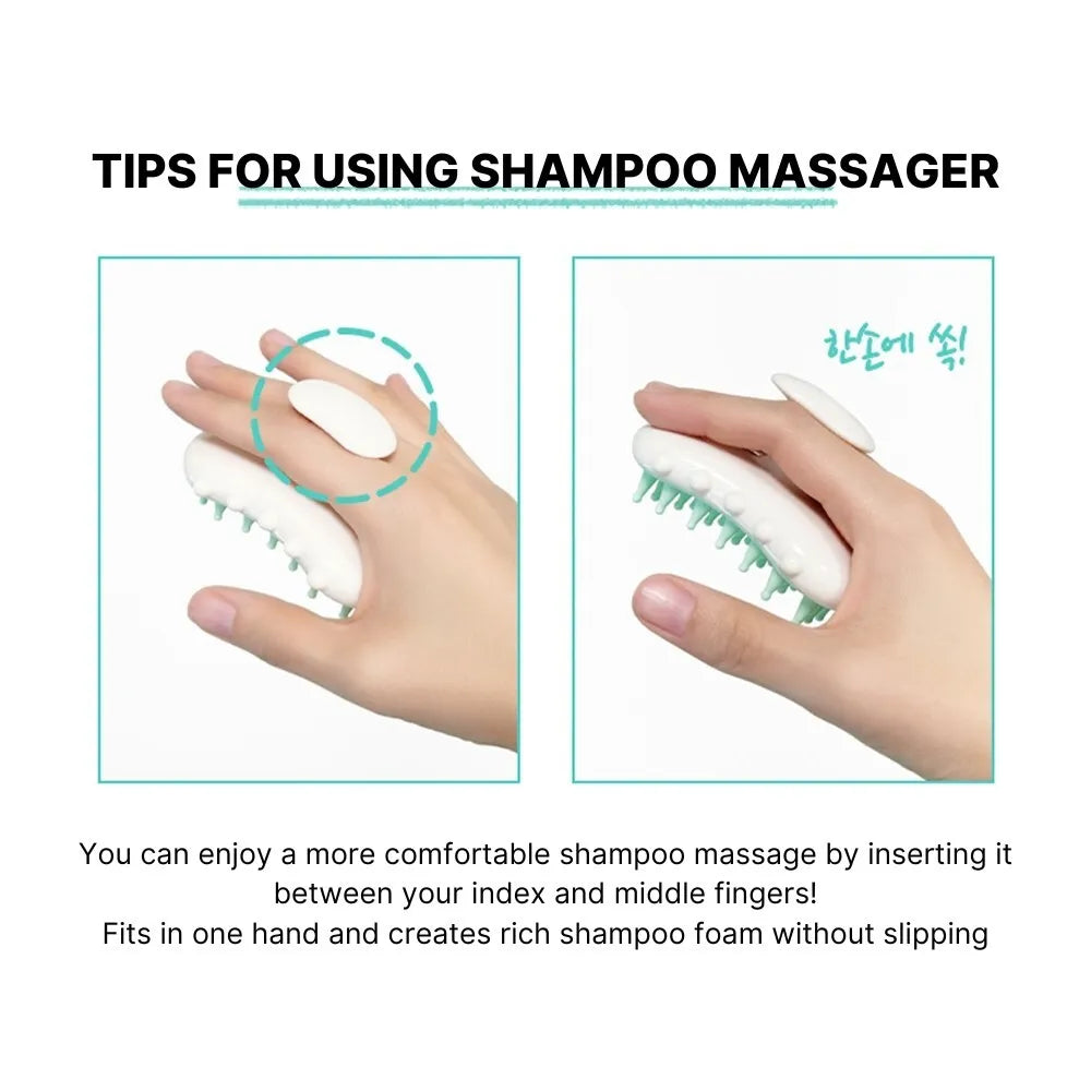 Fillimilli Shampoo Massager Mint Green