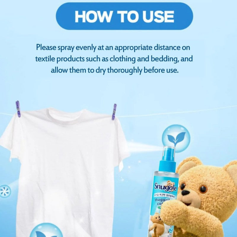 Snuggle Fabric Dedorizer Freshener Huggable Cotton 150ml