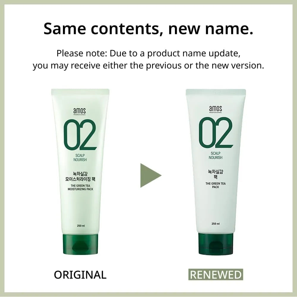 Amos Green Tea Moisturizing Hair Mask 250ml