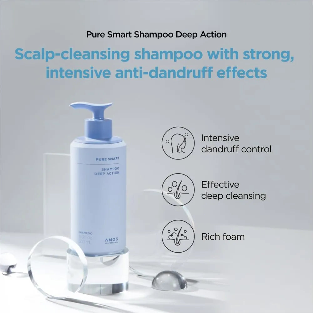 Amos Professional Pure Smart Shampoo Deep Action 500ml