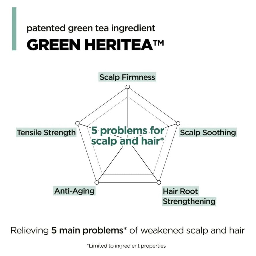 Amos Professional The Green Tea Refresh Shampoo 500ml