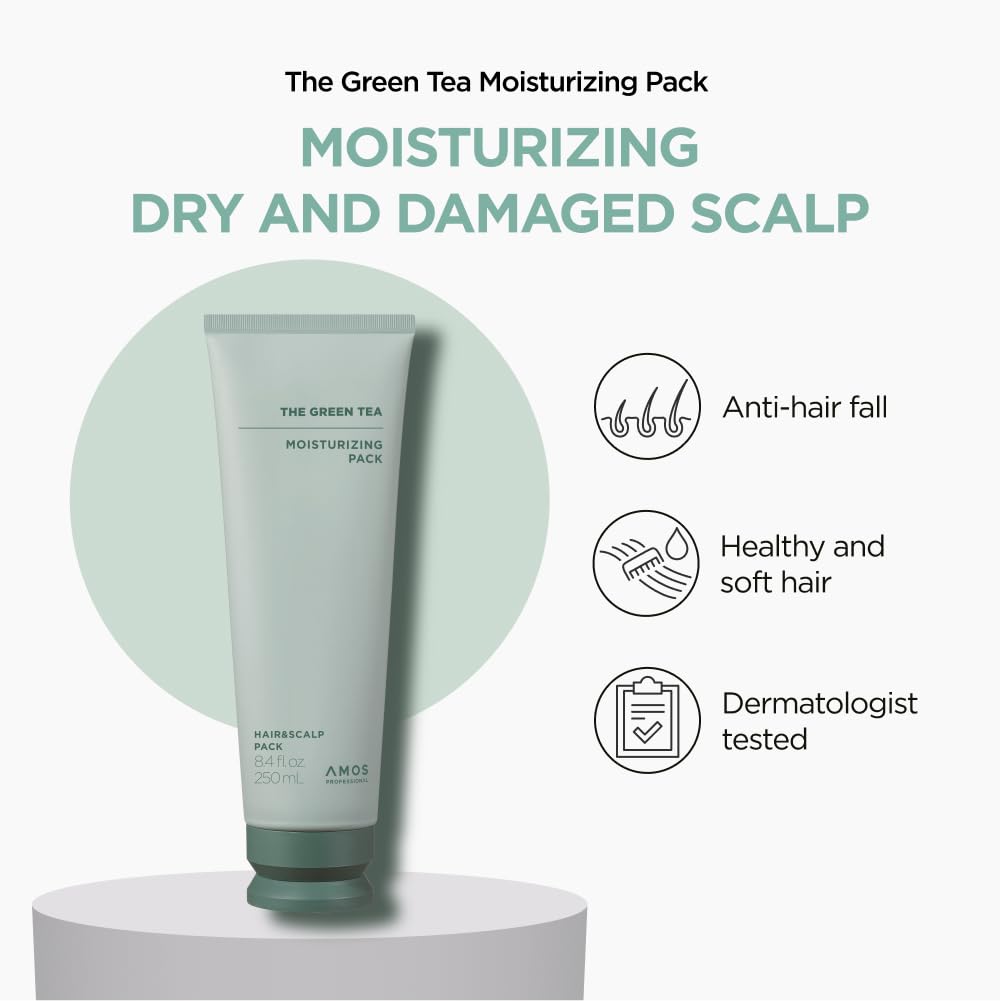 Amos Professional The Green Tea Moisturizing Pack 250ml