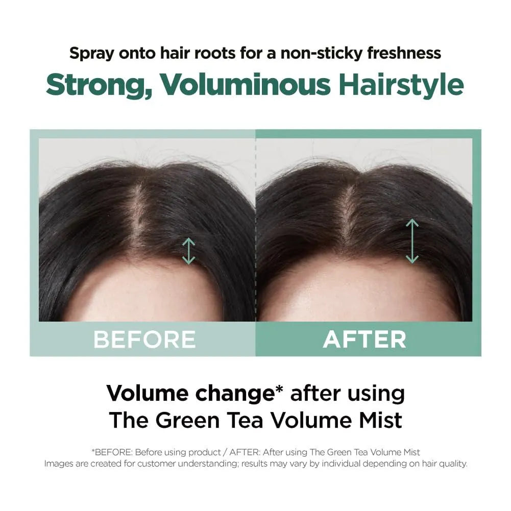 Amos The Green Tea Volume Mist 140ml