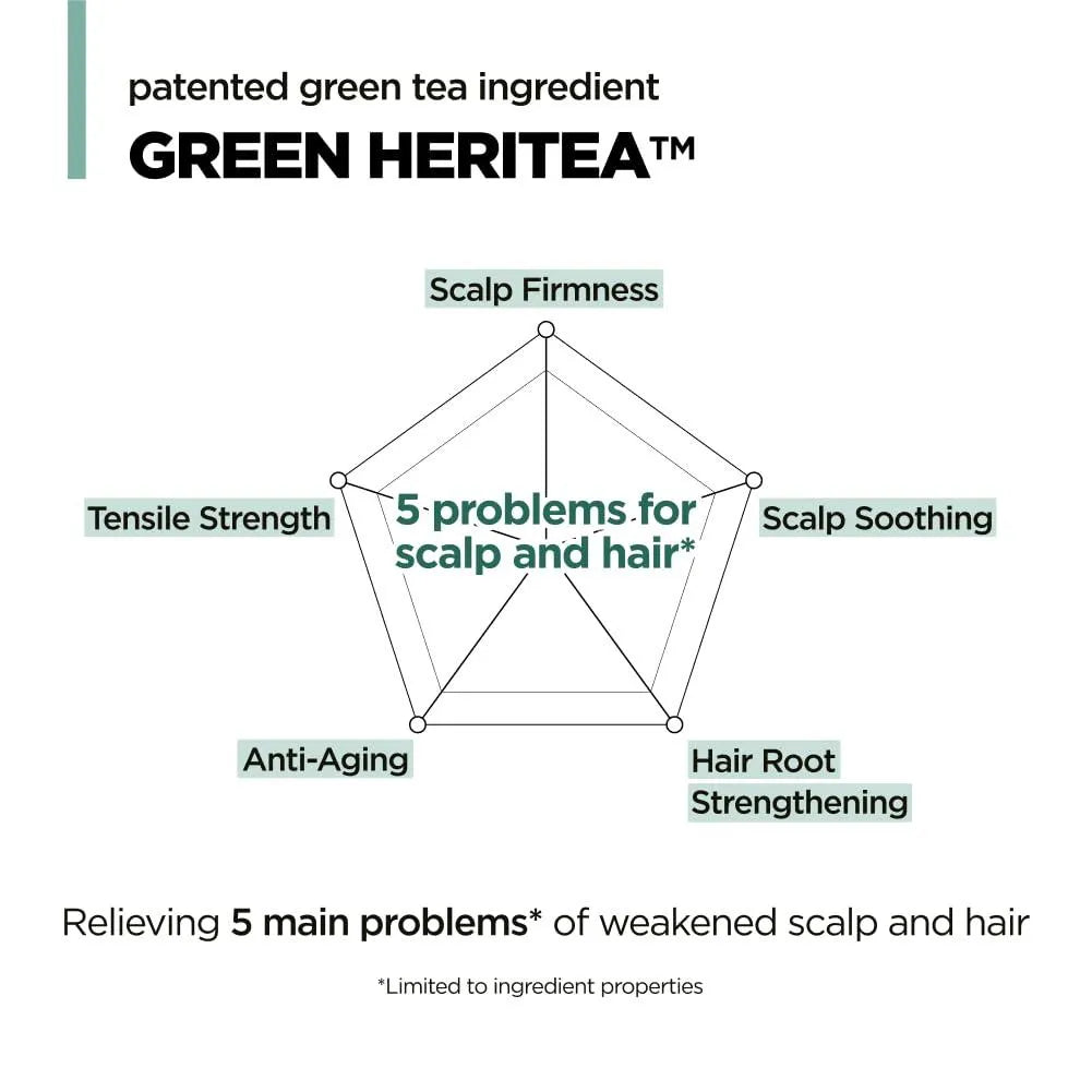 Amos The Green Tea Volume Mist 140ml