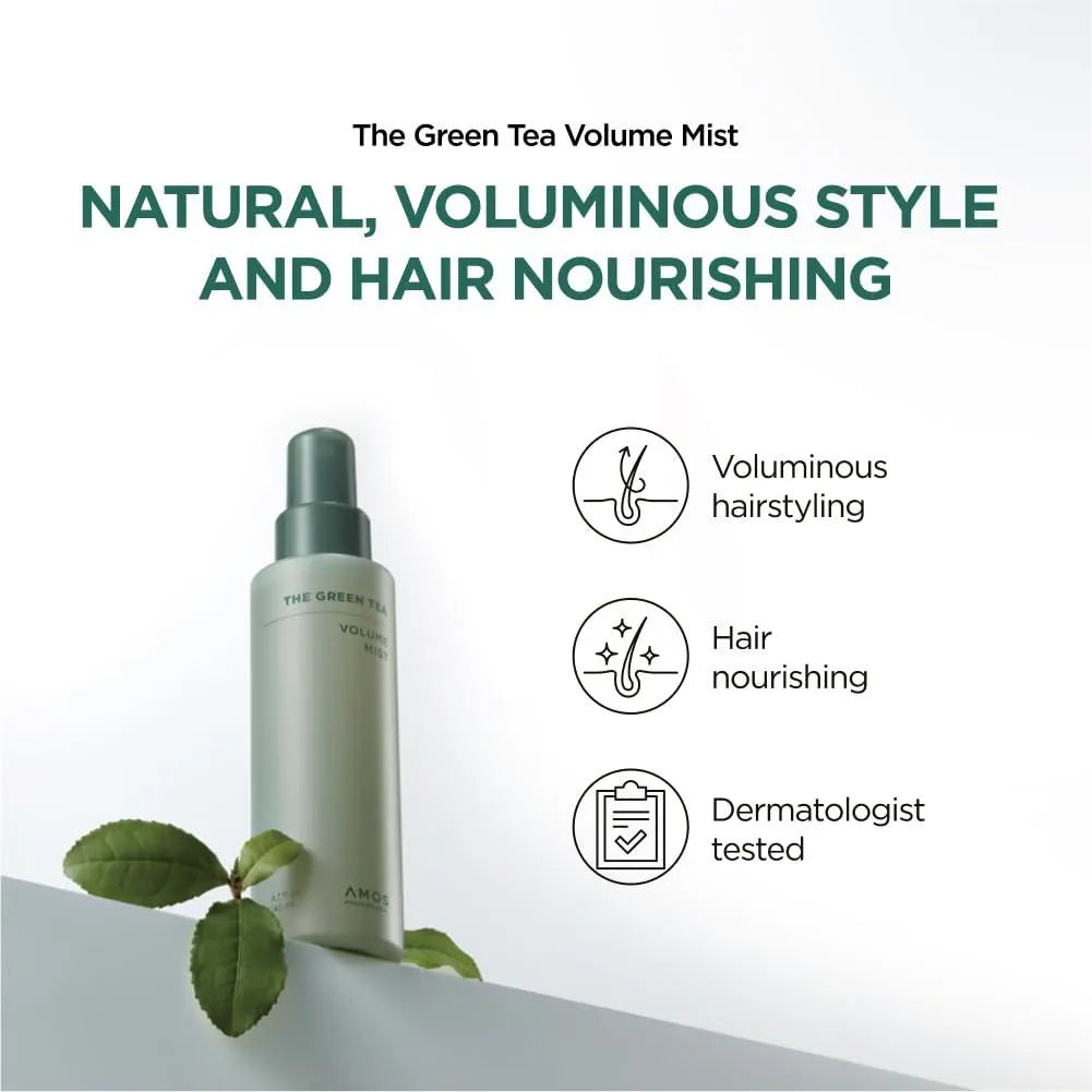 Amos The Green Tea Volume Mist 140ml
