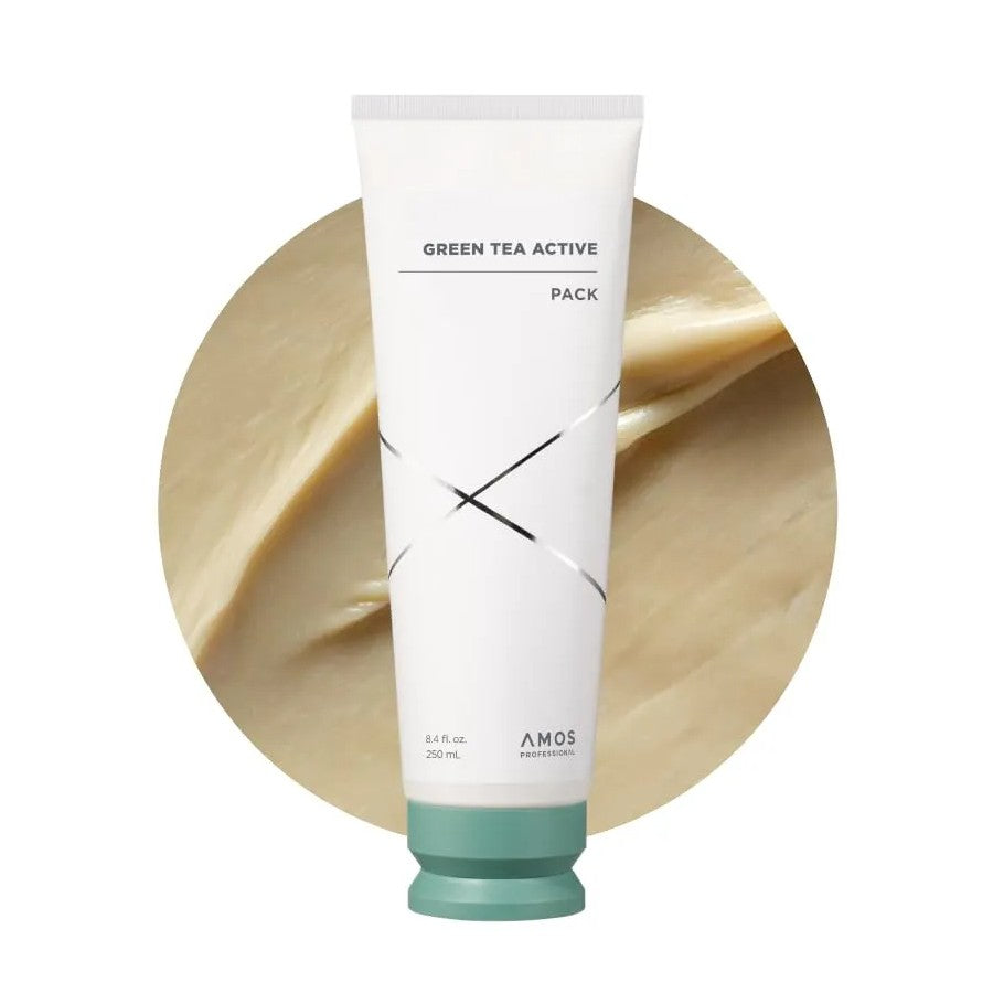Amos Professional Green Tea Active Hair & Scalp Pack 250ml