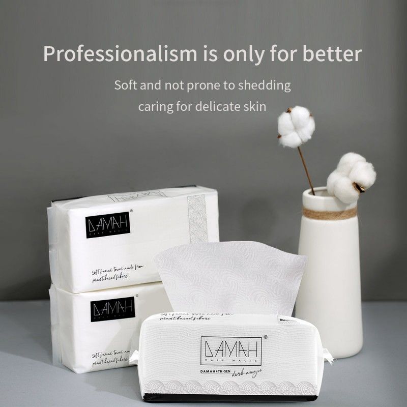 Damah Flash Dark Magic Soft Facial Towel 72pcs