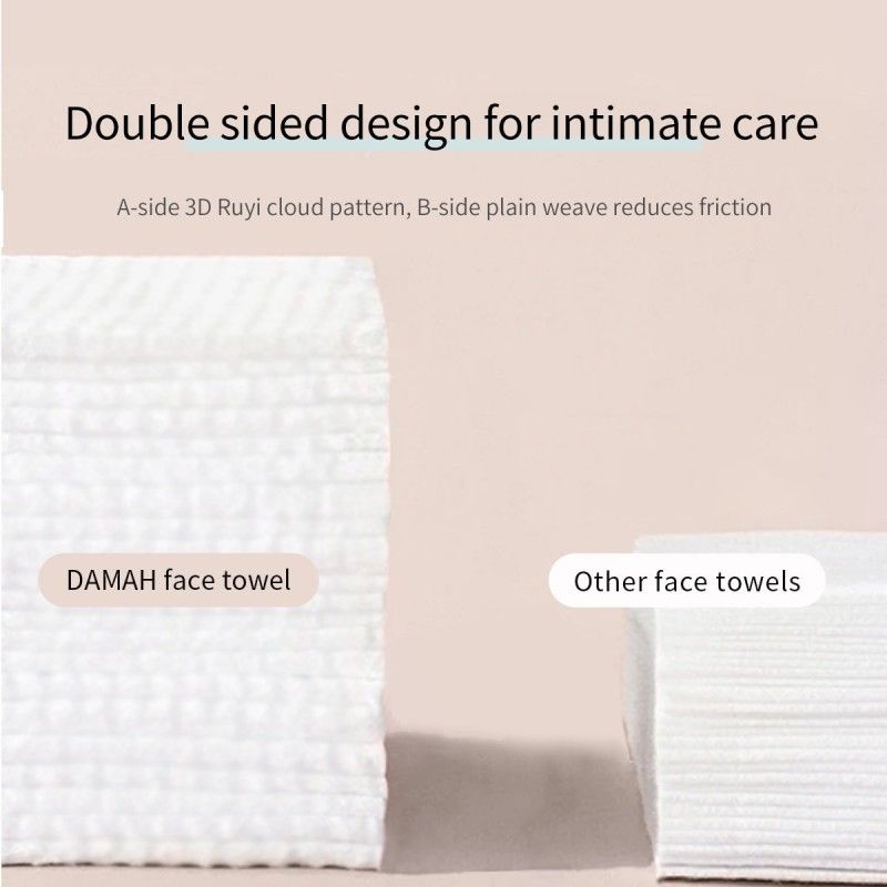 Damah Flash Dark Magic Soft Facial Towel 72pcs