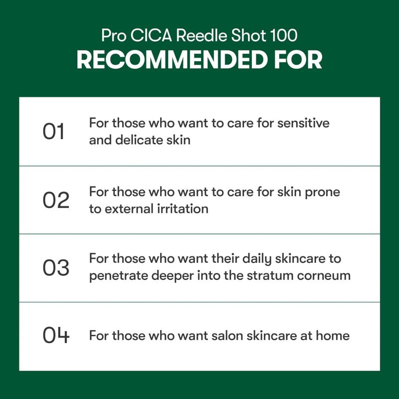 VT COSMETICS Pro Cica Reedle Shot 100 Serum 50ml