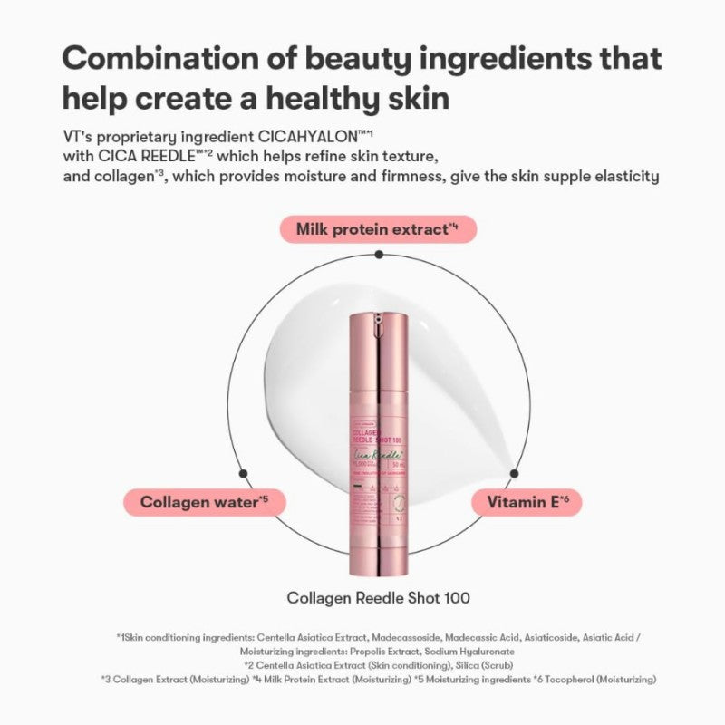 VT Cosmetics Collagen Reedle Shot 100 Essence 50ml