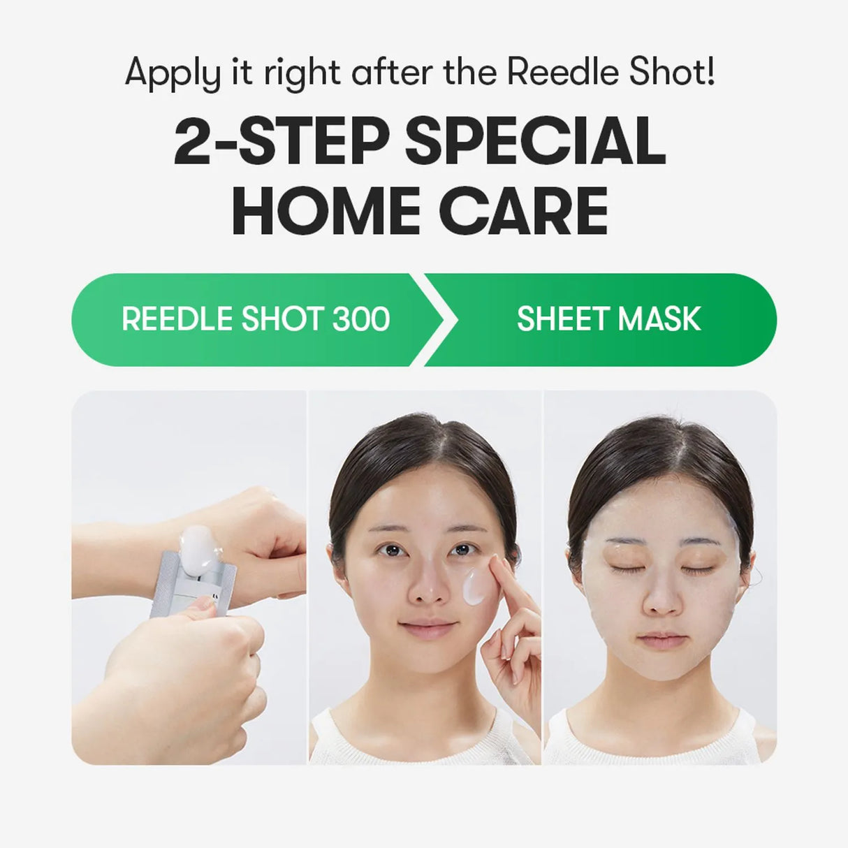 VT Mild Reedle Shot 300 2-Step Mask 1pcs
