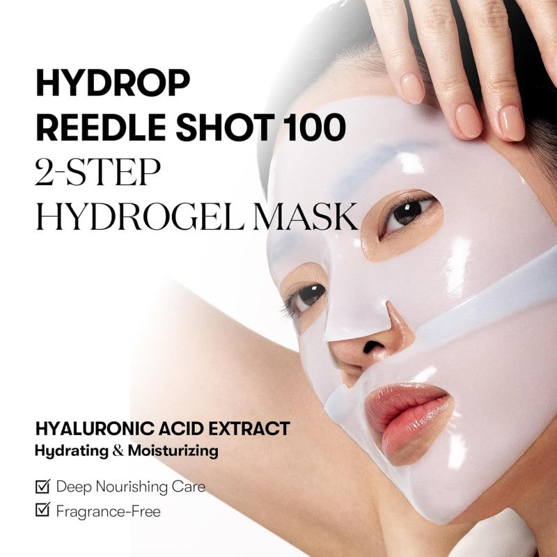 VT Cosmetic Hyaluronic Reedle Shot 100 2-Step Hydrogel Mask 1pcs