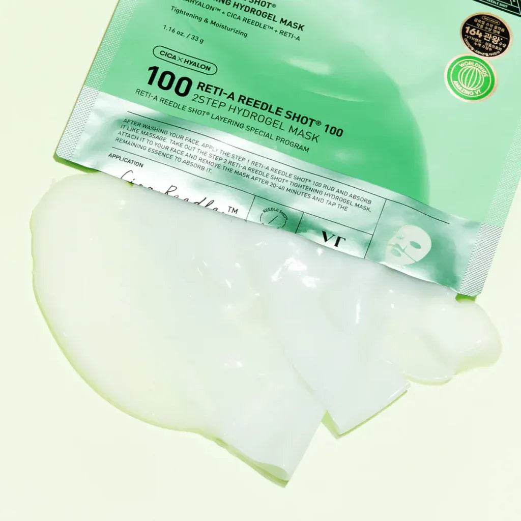 VT Reti-A Reedle Shot 100 2-Step Hydrogel Mask 1pcs