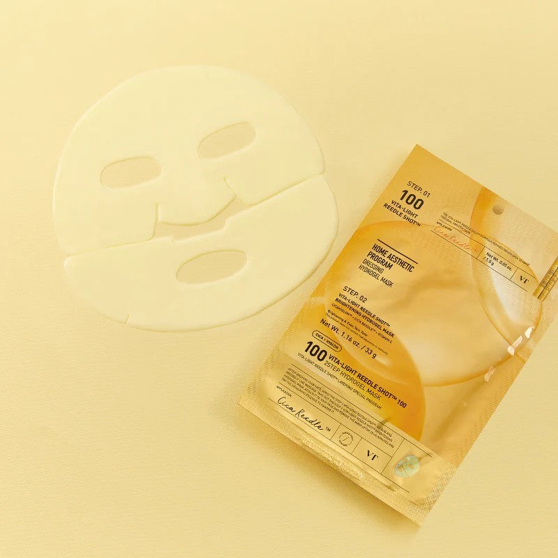 VT Vita-light Reedle Shot 100 2-Step Hydrogel Mask 1pcs