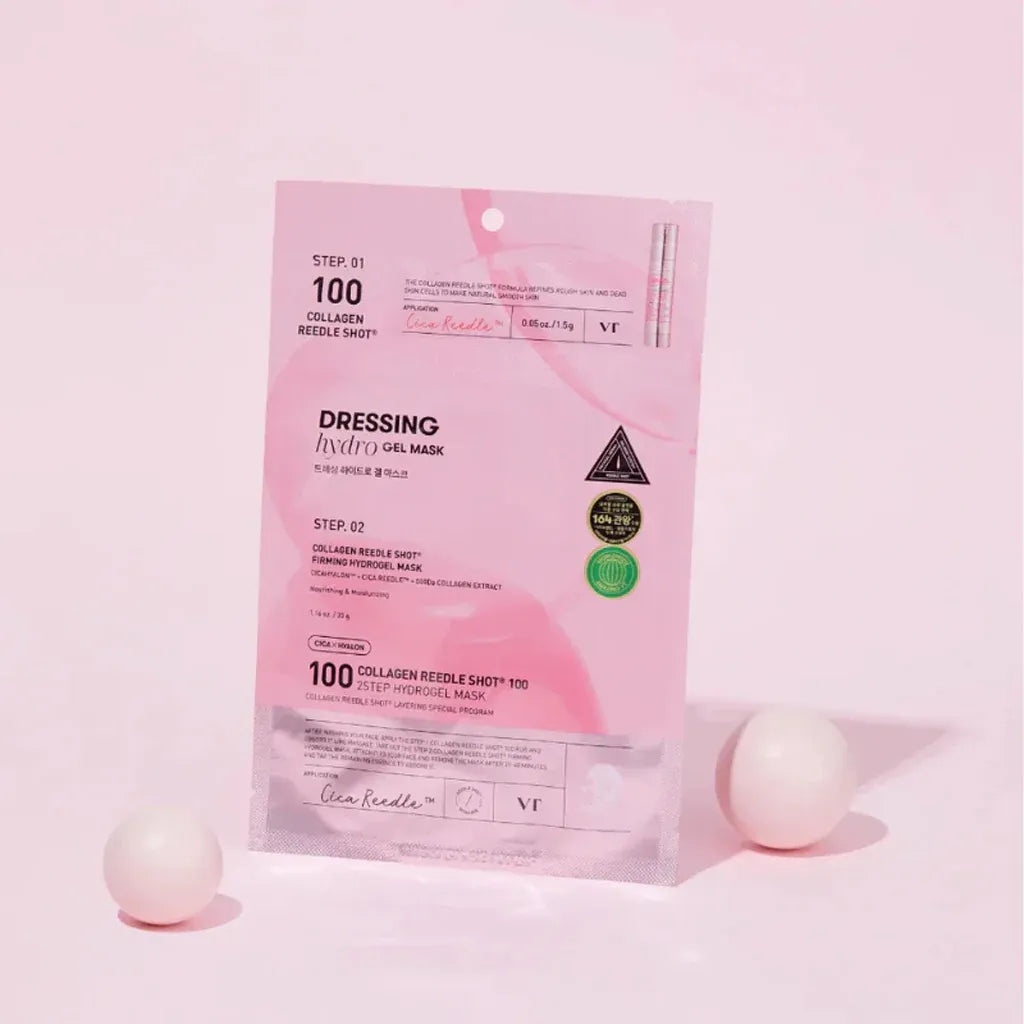 VT Collagen Reedle Shot 100 2Step Hydrogel Mask 1pcs
