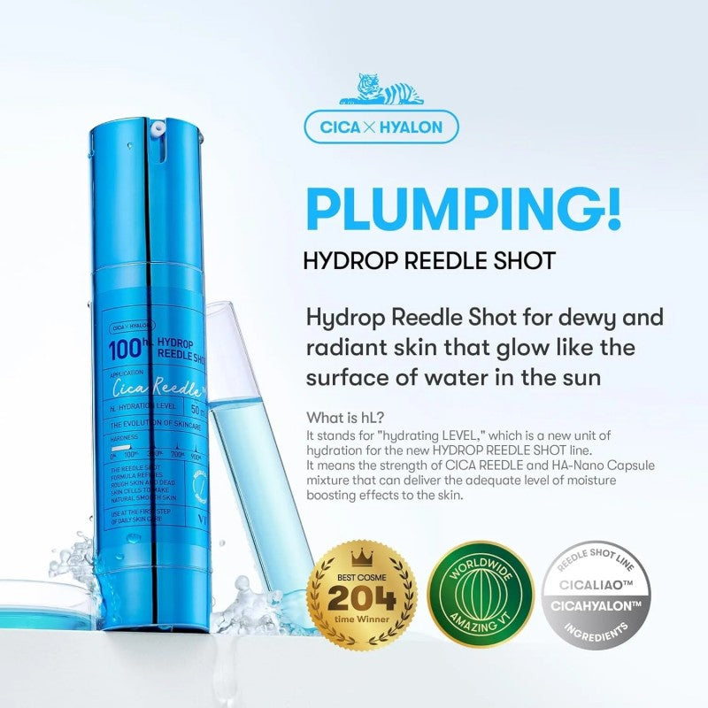 VT Cosmetics Hydrop Reedle Shot 100HL Serum 50ml