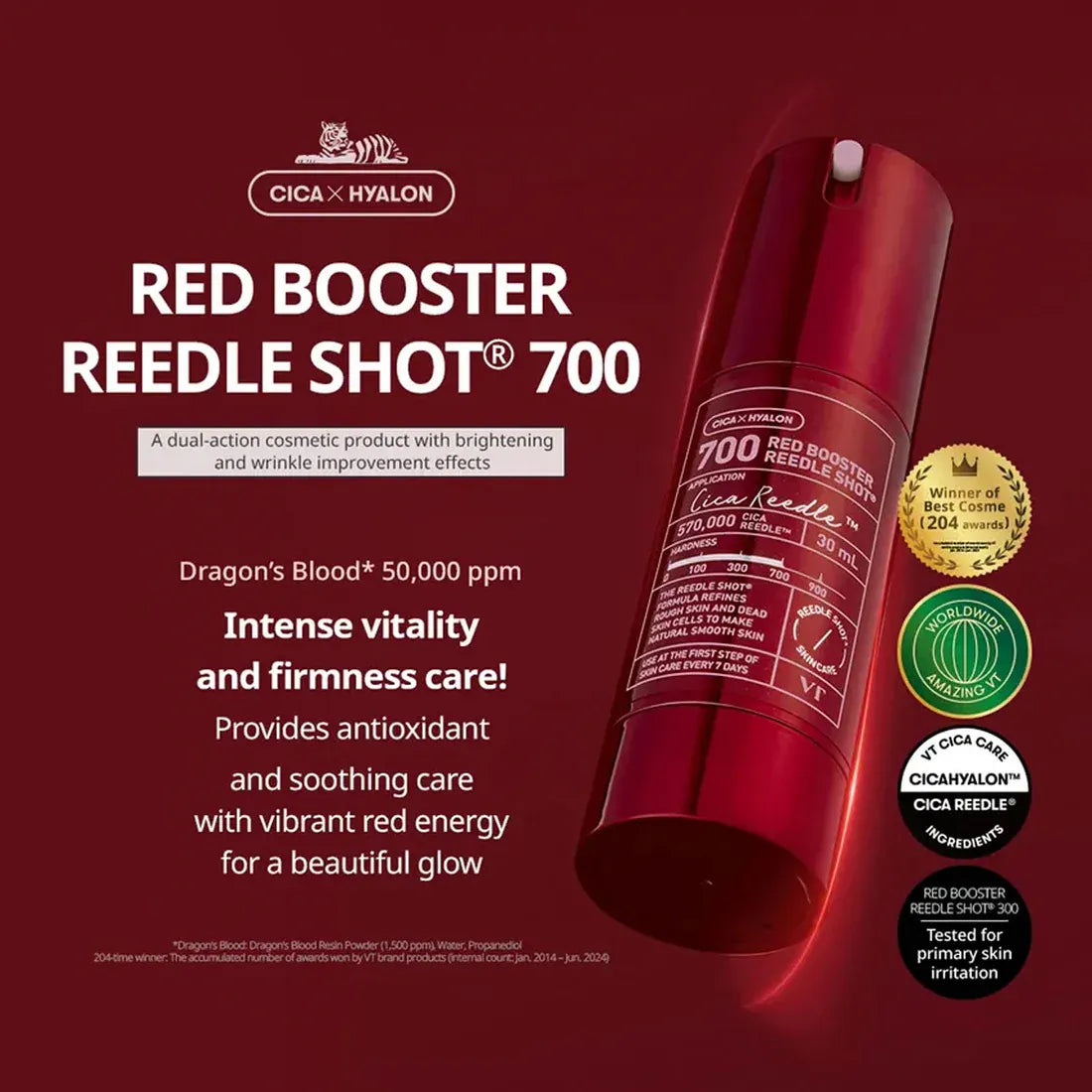 VT Red Booster Reedle Shot 700 30ml