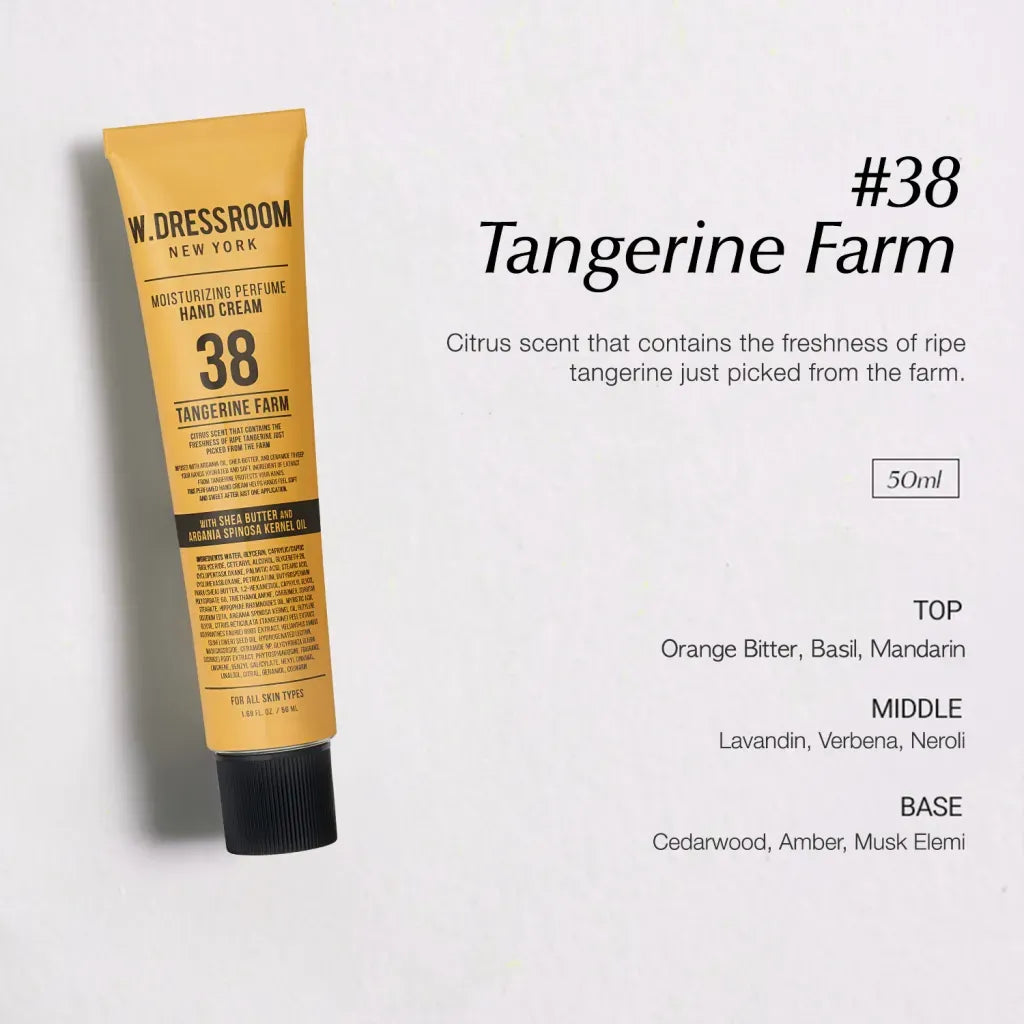 W.Dressroom Moisturizing Perfume Hand Cream No.38 Tangerine Farm 50ml