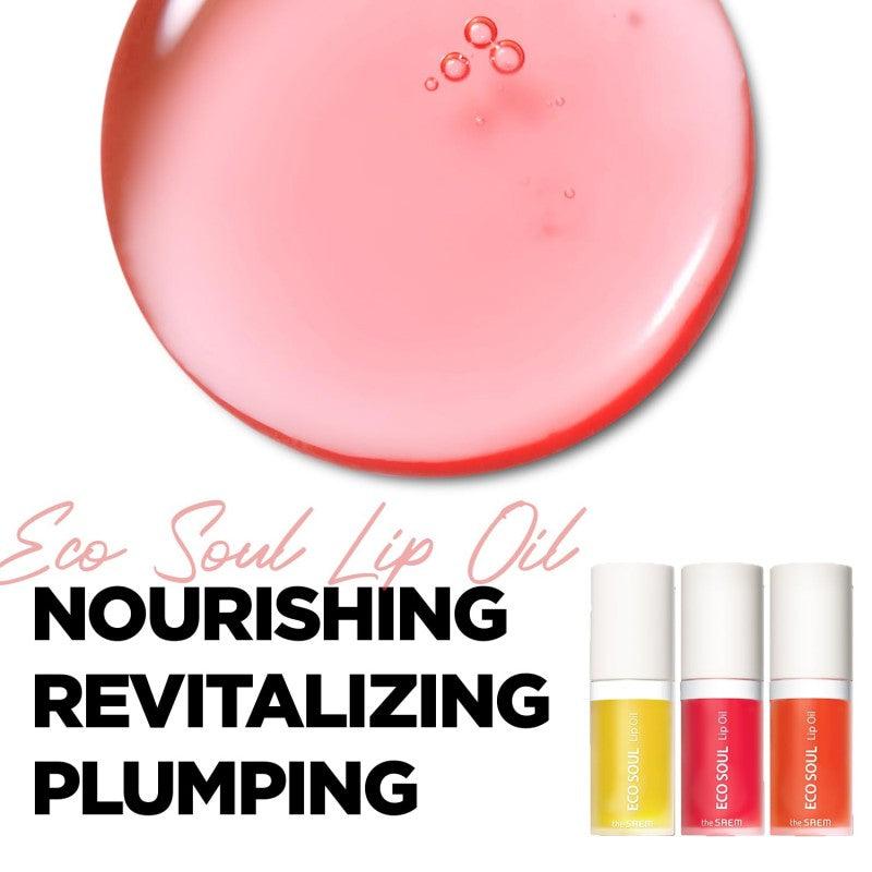 The Saem Eco Soul Lip Oil #03 Grapefruit