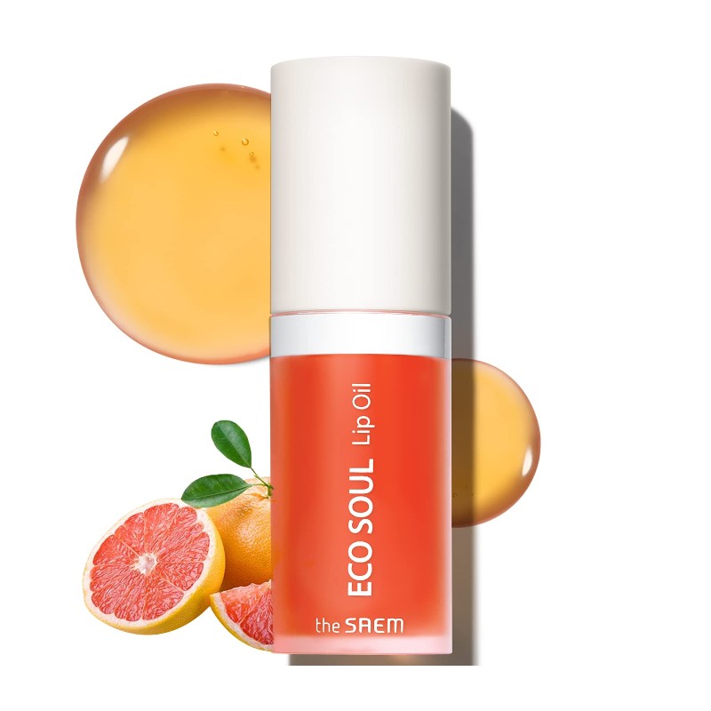 The Saem Eco Soul Lip Oil #03 Grapefruit