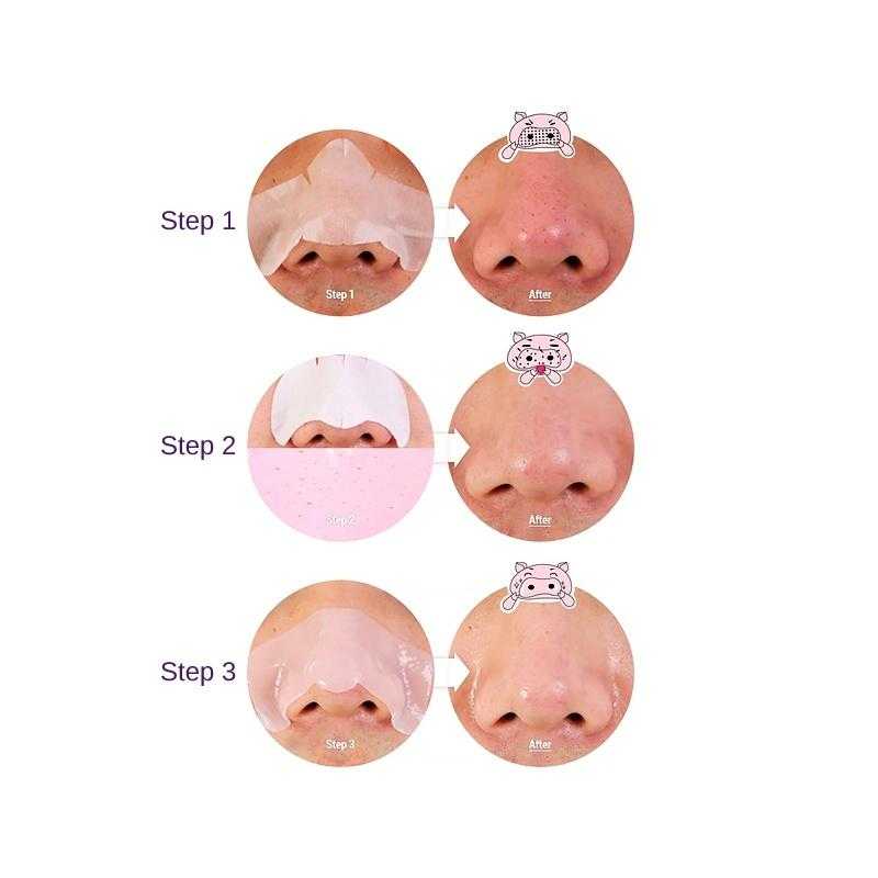Holika Holika Pig Nose Clear Black Head 3-Step Kit 1pcs
