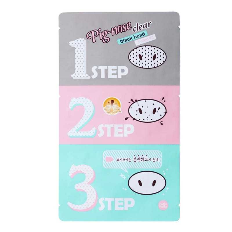 Holika Holika Pig Nose Clear Black Head 3-Step Kit 1pcs