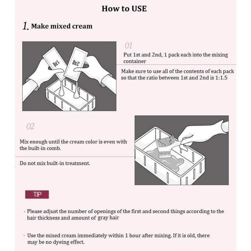 Ryo Bright Color Hairdye Cream #6C Chocolate Brown