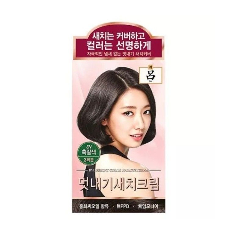 Ryo Bright Color Hairdye Cream #3N Dark Brown