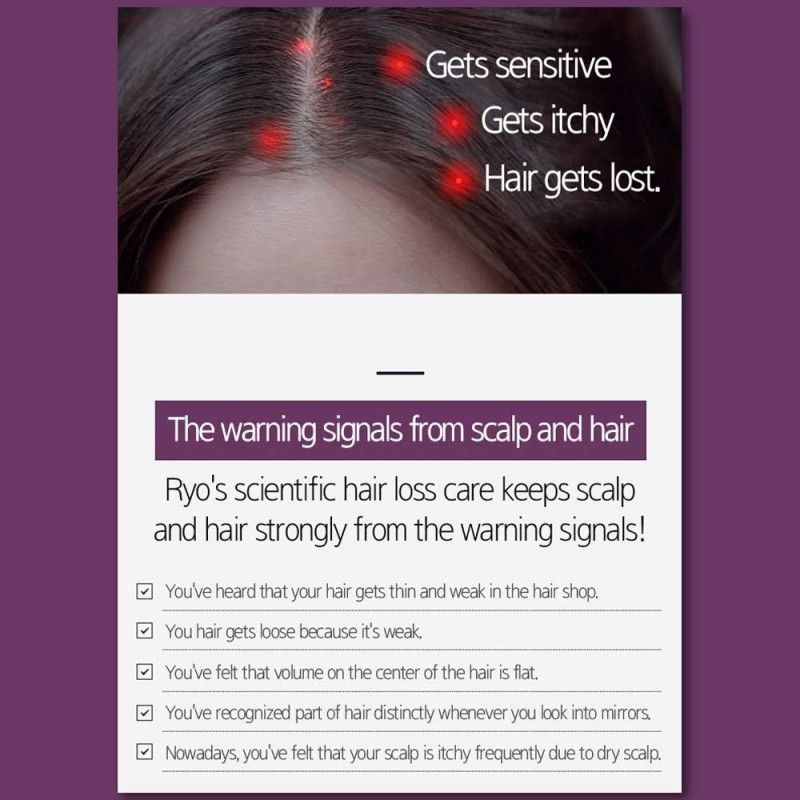Ryo Anti Hair Loss Shampoo For Oily Scalp 400ml