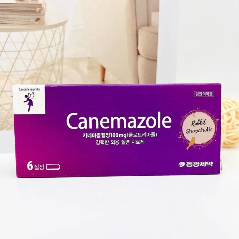Canemazole东光制药女性妇科药抗菌消炎 6粒