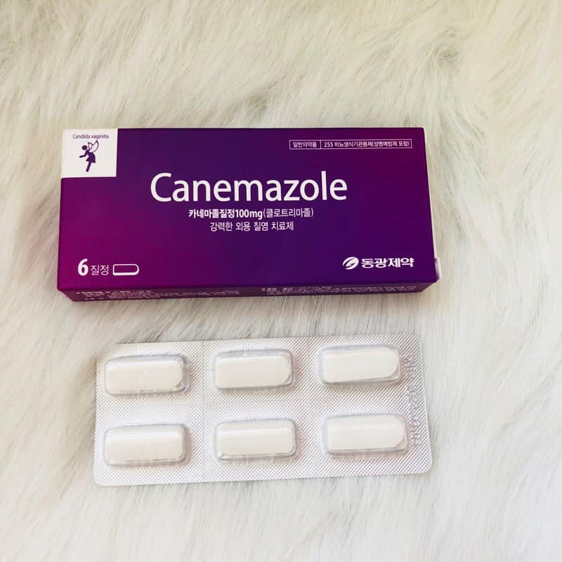 Canemazole东光制药女性妇科药抗菌消炎 6粒