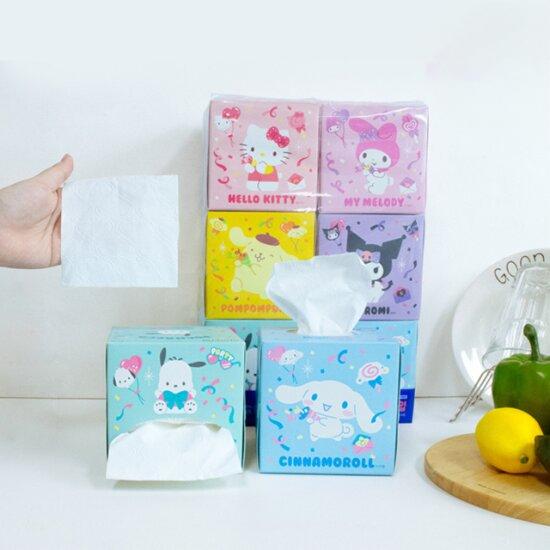 Sanrio Facial Tissues Hello Kitty & Friends 130pcs*6