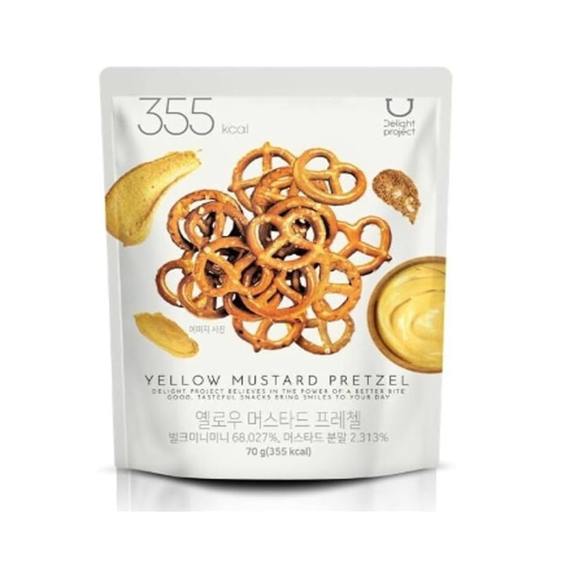 Delight Project低热量黄芥末黄椒盐碱水结 70g