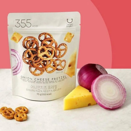 Delight Project Onion Cheese Pretzel 70g