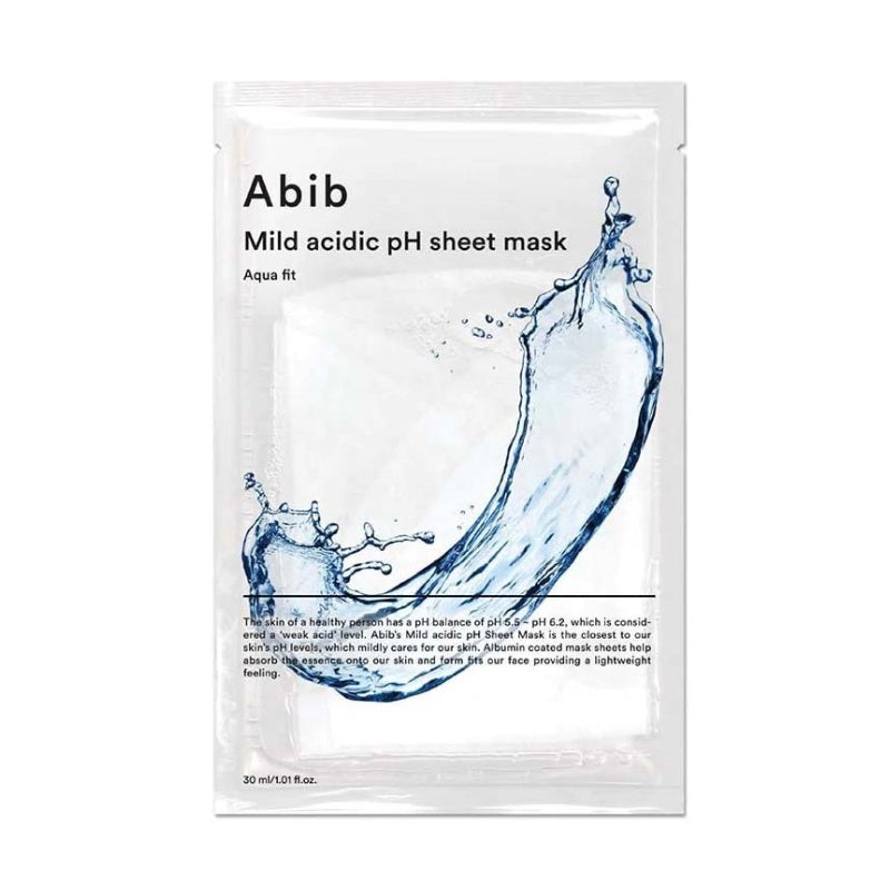 Abib Mild Acidic Ph Sheet Mask Aqua Fit 1pcs