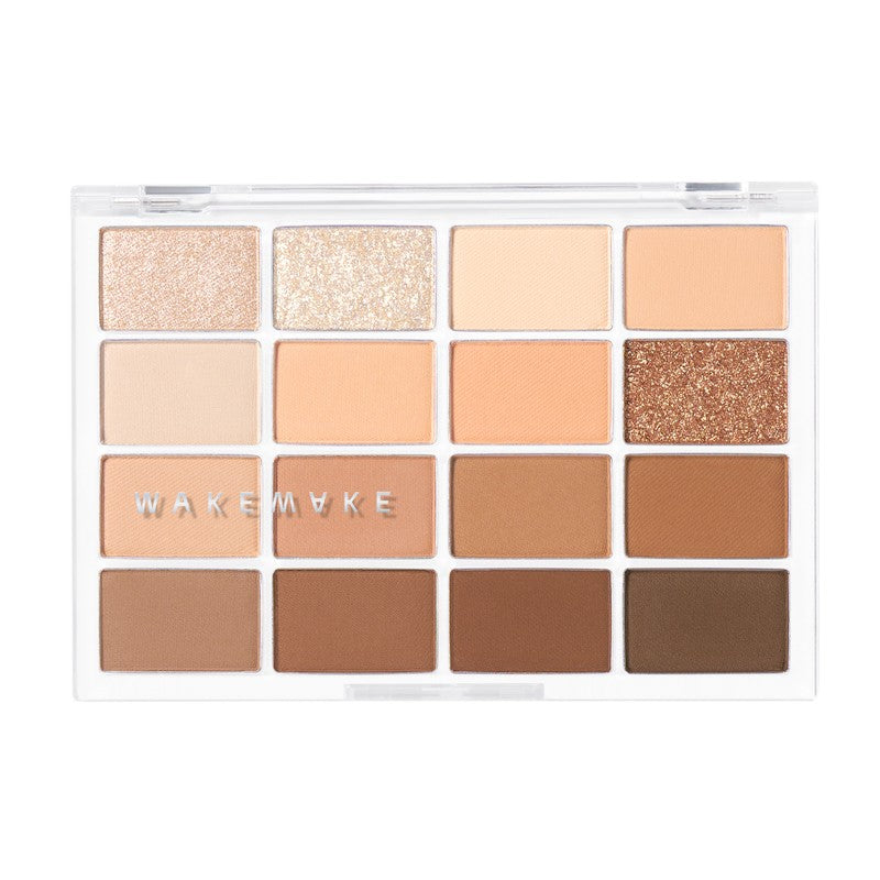 Wakemake Soft Blurring Eye Palette #14 Caramel Blurring 14g