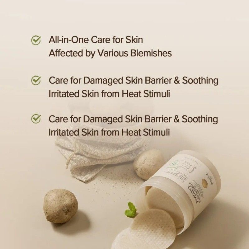 Skinfood Potato Madecassoside Soothing Pad 60+10pcs