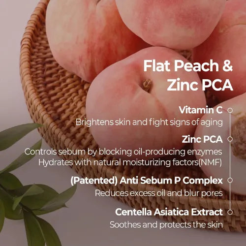 Skinfood Peach Cotton Zinc PCA Pad Manggom Edition 70pcs*2