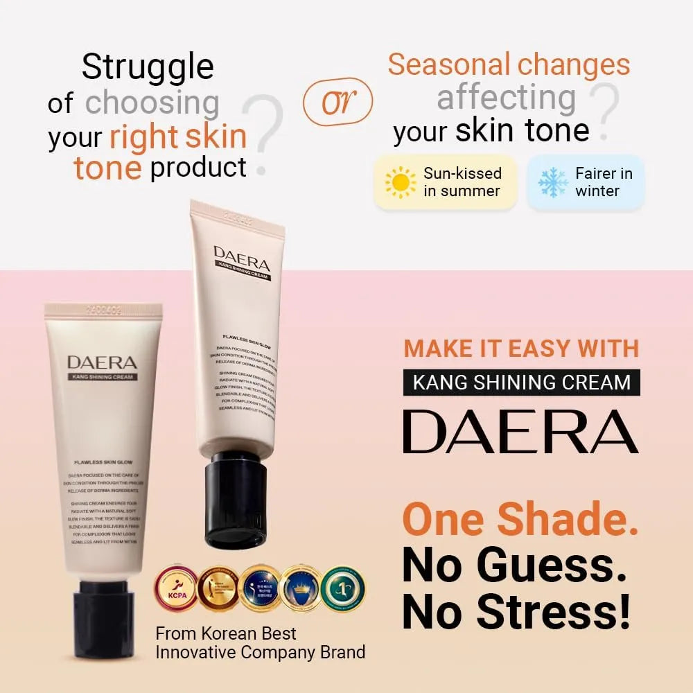 Daera Kang Shining BB Tinted Moisturizer Cream 40ml