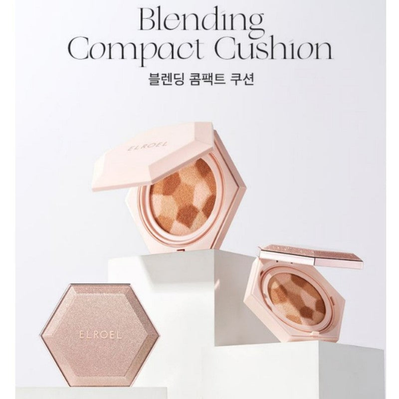 Elroel Blending Compact Cushion #21 Light Beige