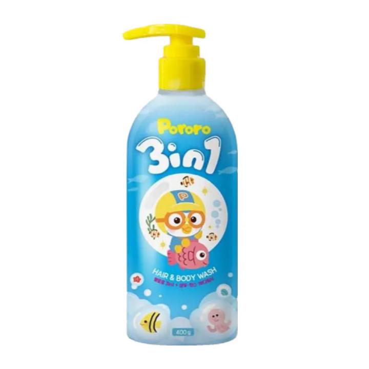 Pororo 3-in-1 Shampoo & Conditioner & Body Wash 400ml
