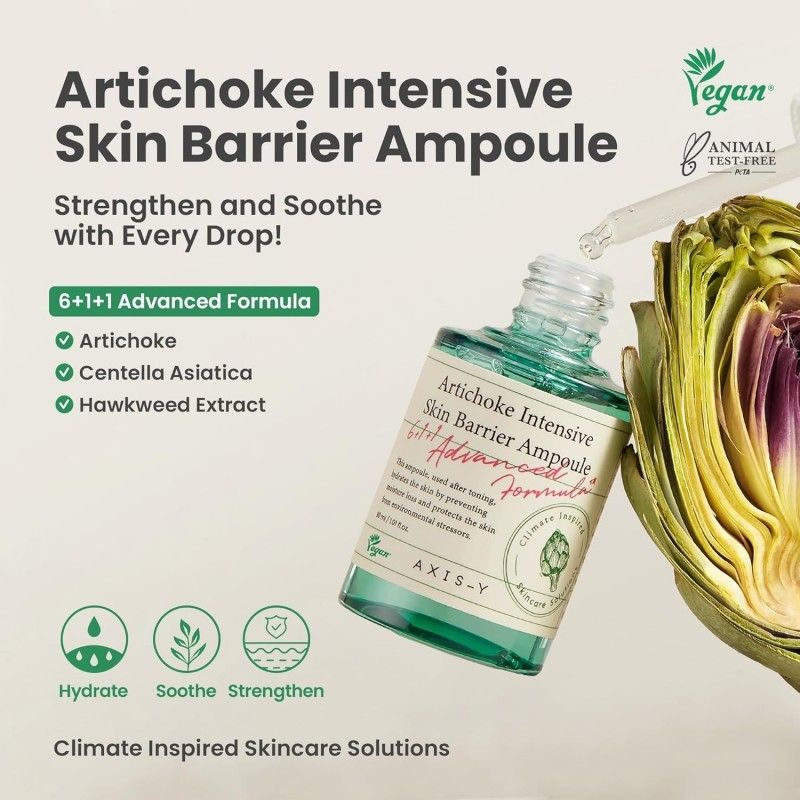 Axis-Y Artichoke Intensive Skin Barrier Ampoule 30ml