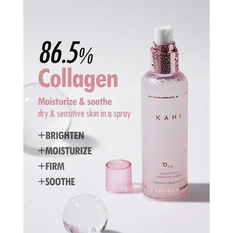 Kahi Seoul Wrinkle Bounce Collagen Ampoule Mist 120ml