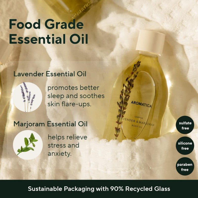 Aromatica Serene Body Oil Lavender & Marjoram 100ml