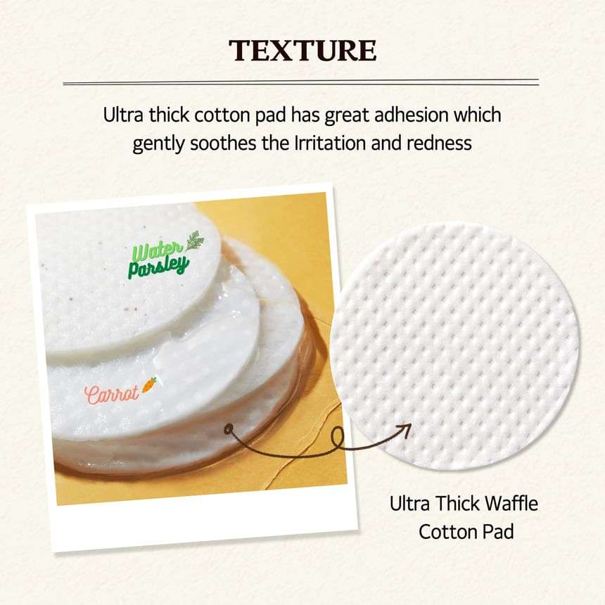 Skinfood Carrot Carotene Calming Water Pad 60pcs