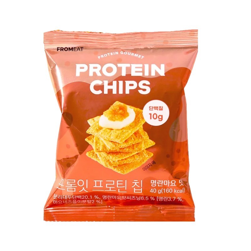 Fromeat Protein Chips Chili Barbecue Flavor 40g