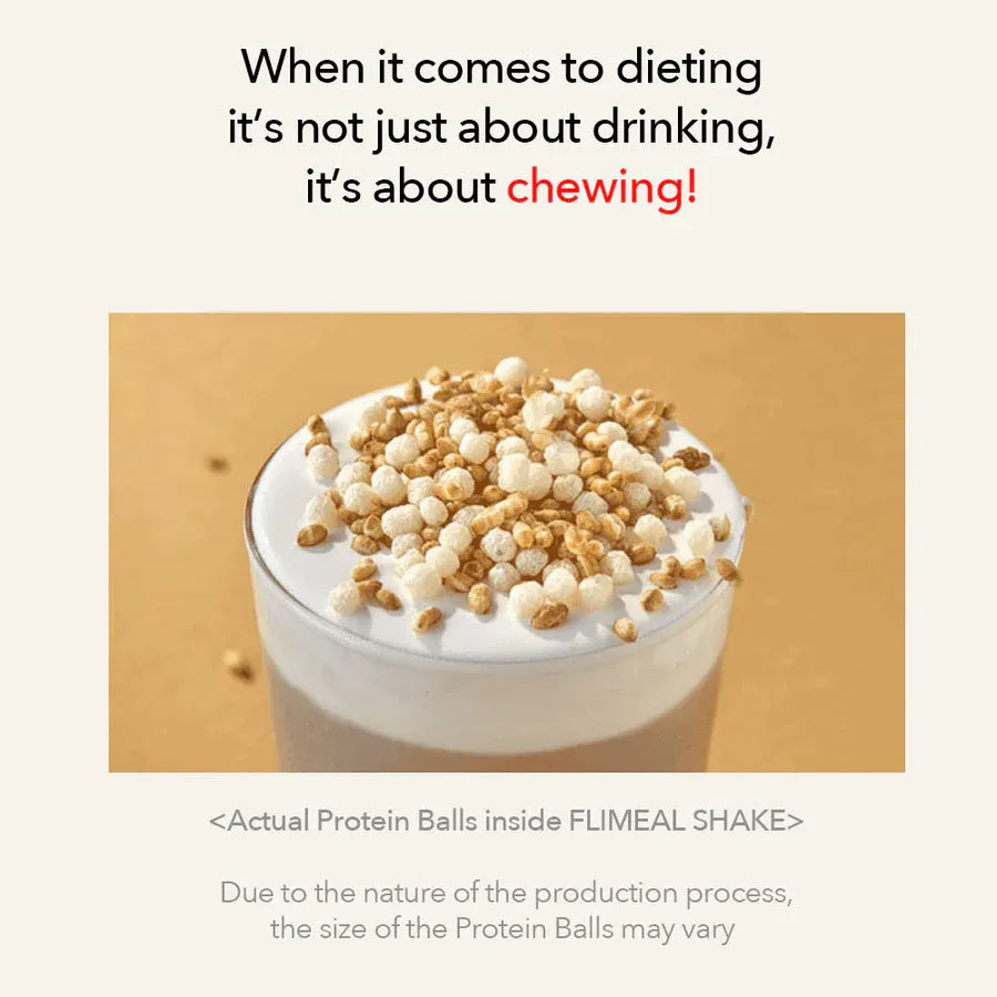 Flimeal Protein Shake Brown Mixed Grain Powder 45g