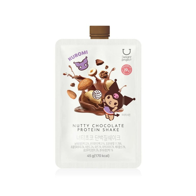 Delight Project Nutty Chocolate Protein Shake Kuromi 45g