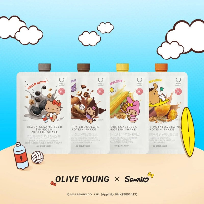 Delight Project Corn & Castella Project Protein Shake My Melody